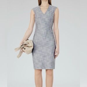 Reiss Gray Sleeveless Dress Remi size 8